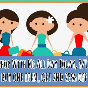 Please check out my closet for deals.